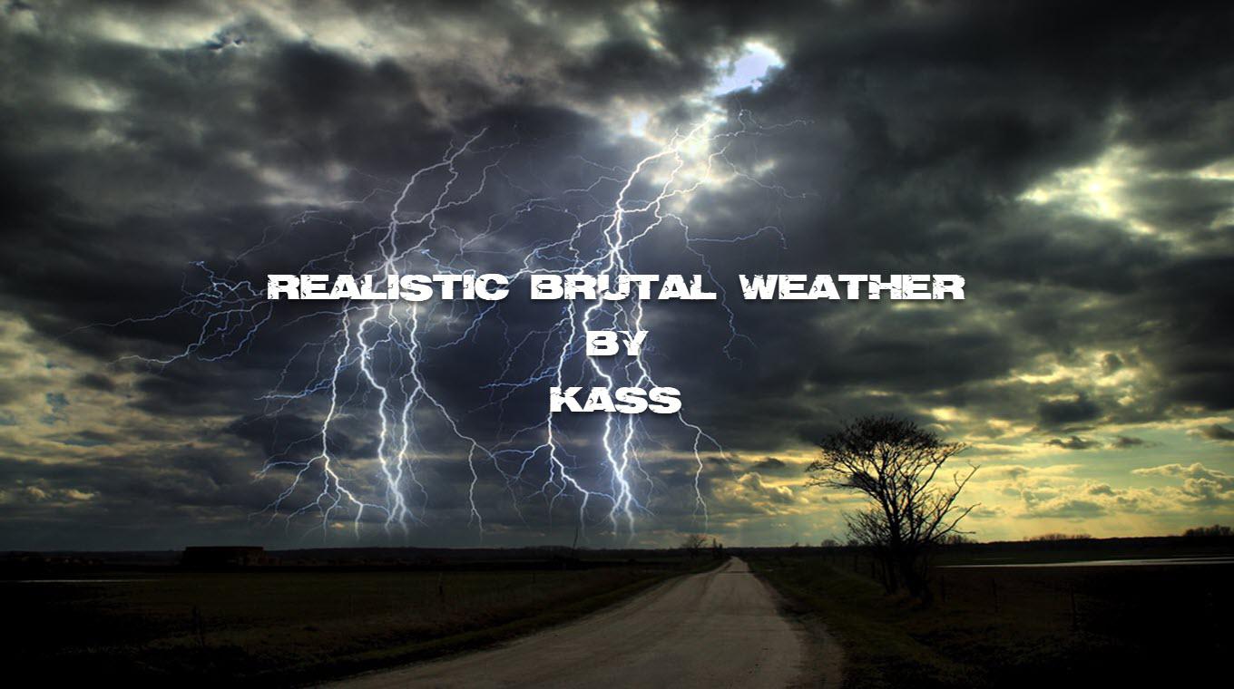 ATS - Realistic Brutal Weather V3.0 (1.39.x)
