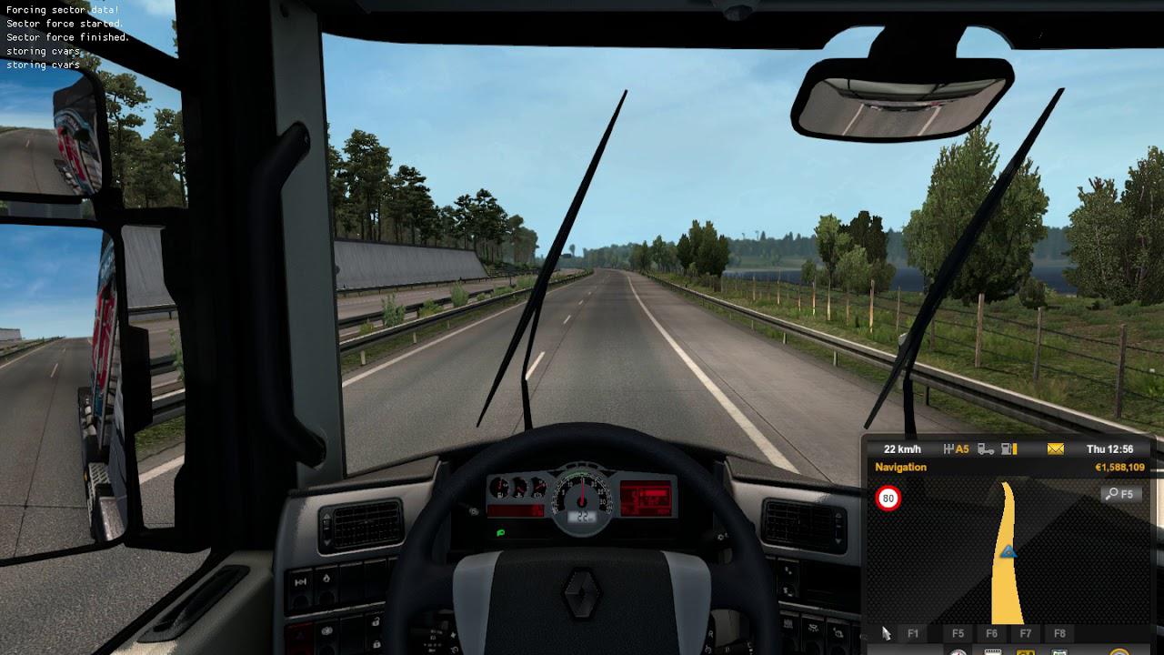 ETS2 - Wipers Glass Creak Sound Mod (1.39.x)