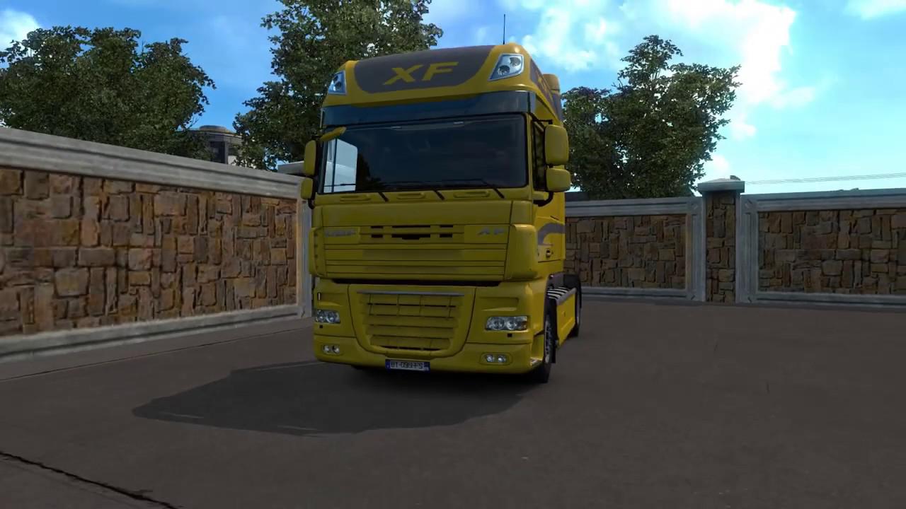 ETS2 - Daf XF Open Pipe Sound (1.37.x)