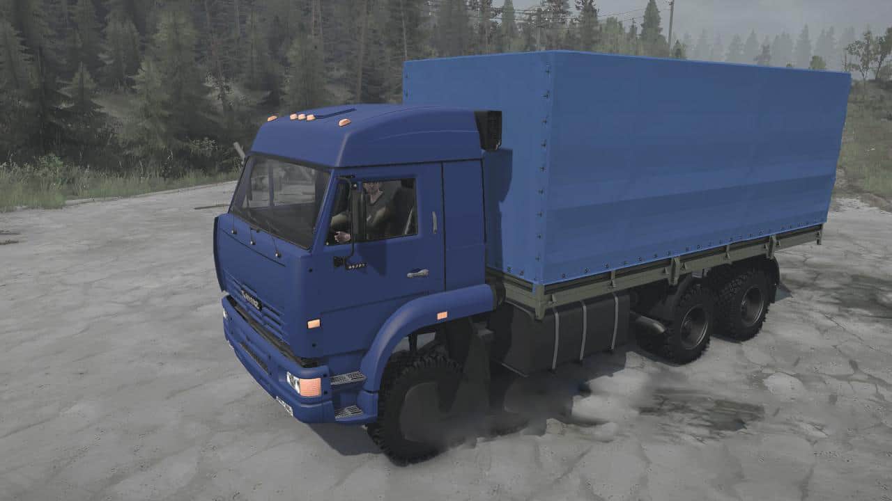 Spintires:Mudrunner - KamAZ-65225 Truck V27.04.21