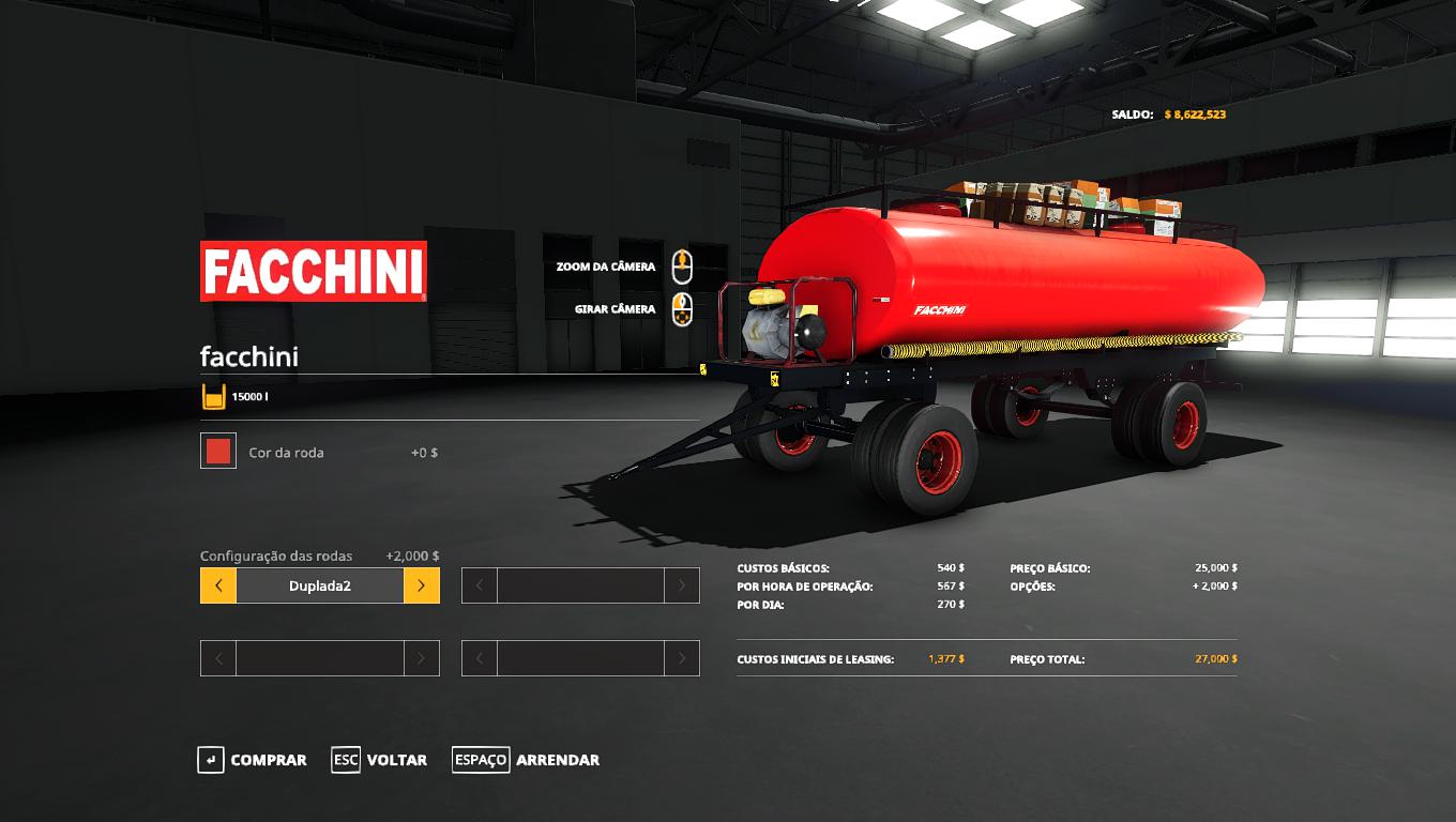 FS19 - Tanque Facchini V1.0