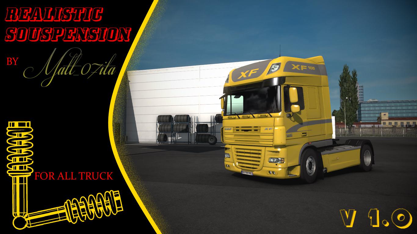 ETS2 - Realistic Suspension (1.38.x)