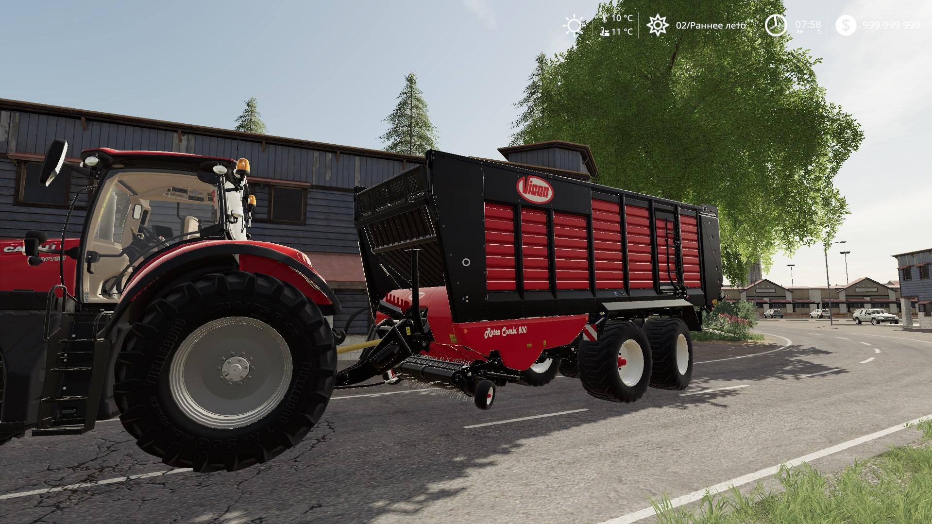 FS19 - Vicon Rotex Combi 800 Trailer V1.0