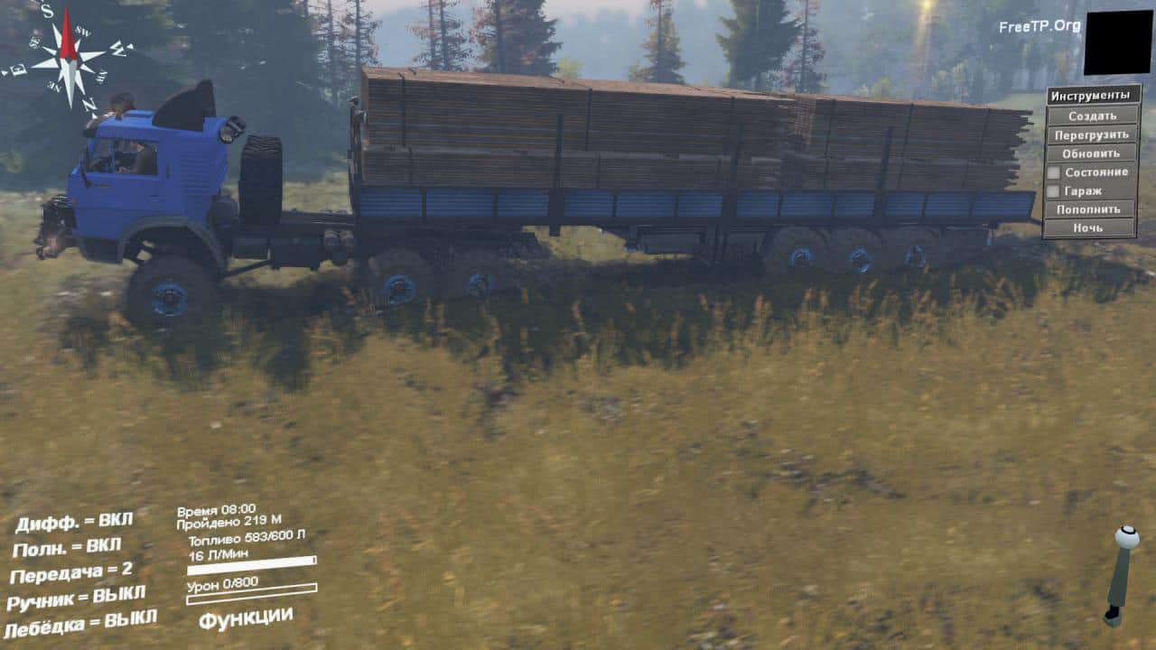 Spintires - KamAZ 4310 Truck V1