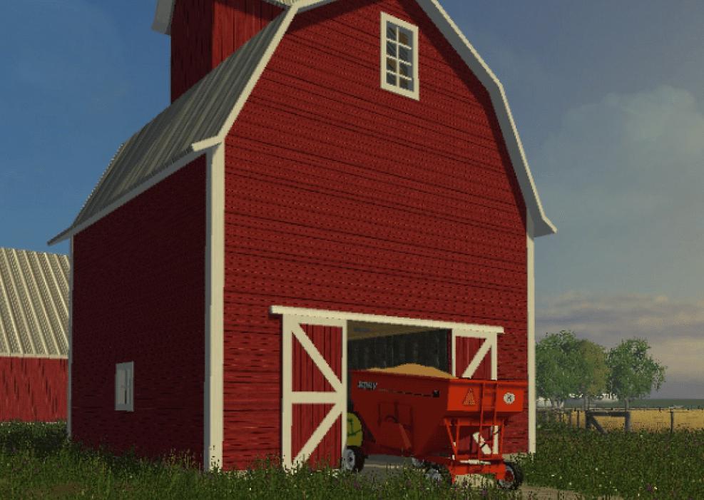 FS19 - Granary / Corn Crib V1.0