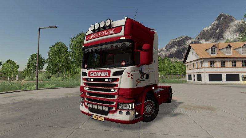 FS19 - Scania R-Series Topline 4x2 Aron Gielink V1.0
