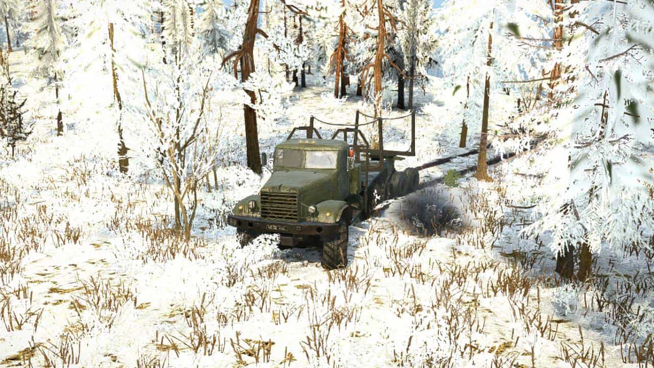 Spintires:Mudrunner - Snow Scavenger Map V1.0