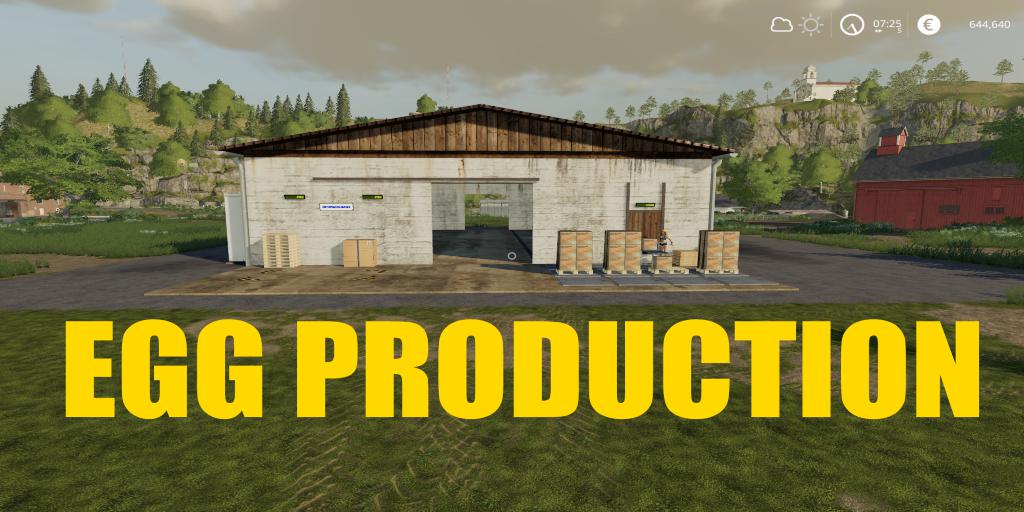 FS19 - Placeable Egg Production V1.0
