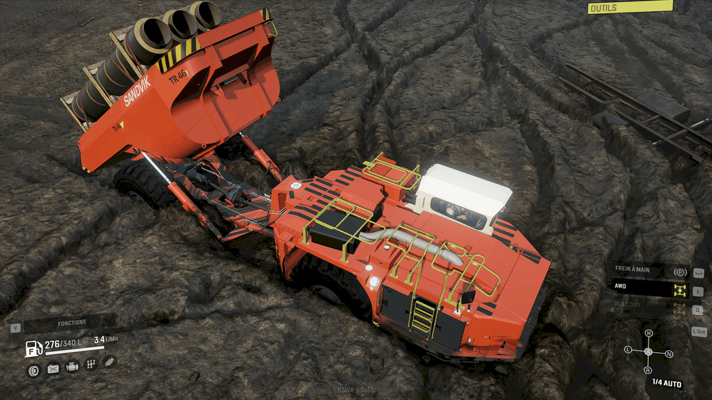 SnowRunner - Sandvik TH545i Truck V1.0