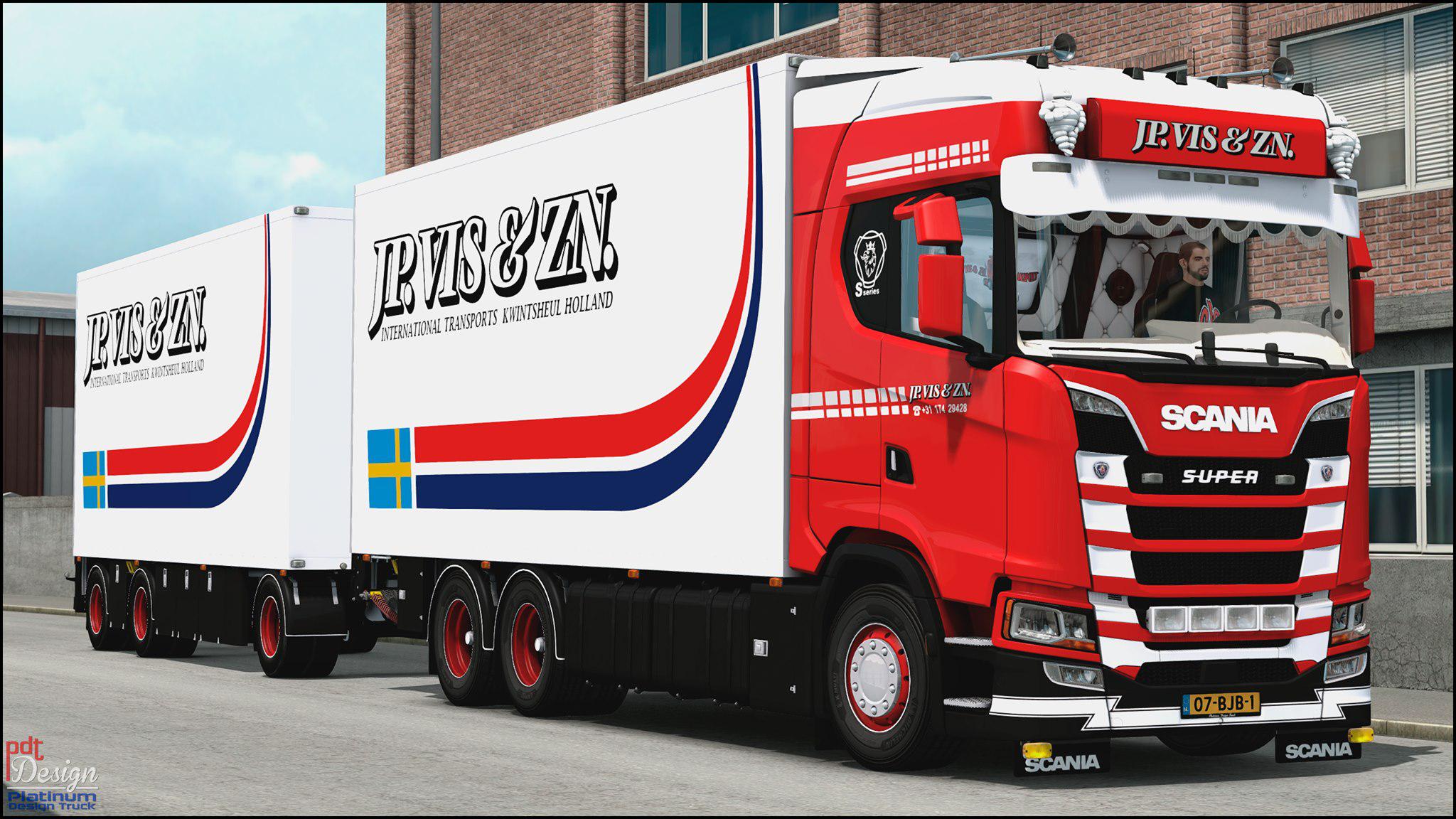 ETS2 - Scania S 500 JP Vis Zn (1.39.x)