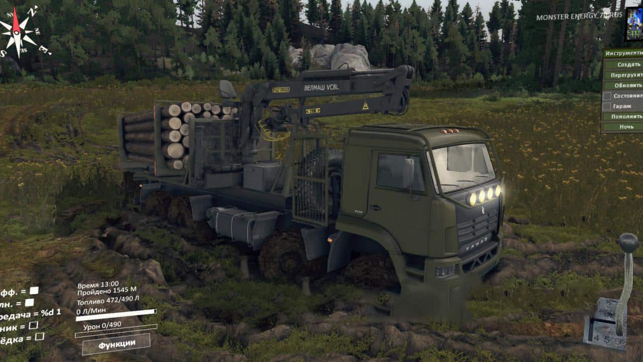 Spintires - Kamaz 6560 Truck V1.1