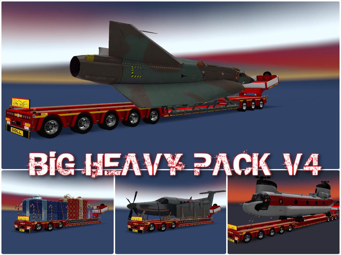 ETS2 - Big Heavy Pack V4 (1.36.x) | Euro Truck Simulator 2 | Mods.club