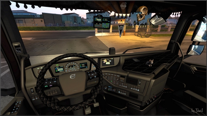 ETS2 - Brown Interior for Volvo FH16 2012 V0.8 (1.40.x)