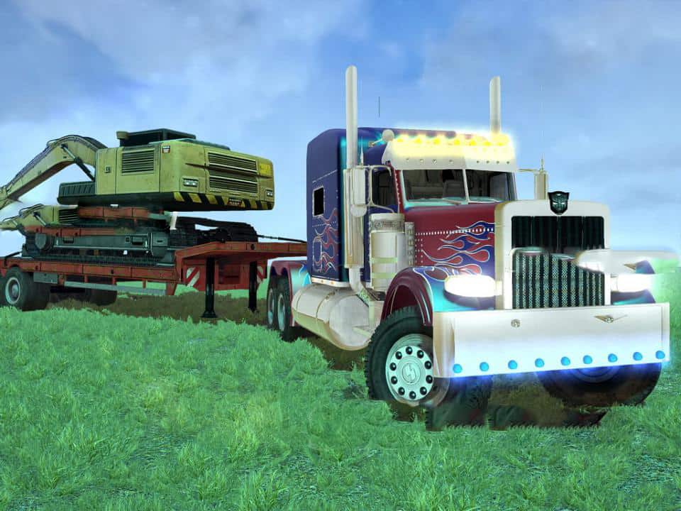Spintires:Mudrunner - Optimus Prime + Trailer Mod V1.0