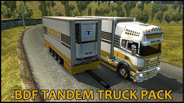 ETS2 - BDF Tandem Truck Pack V137.0 (1.37.x)