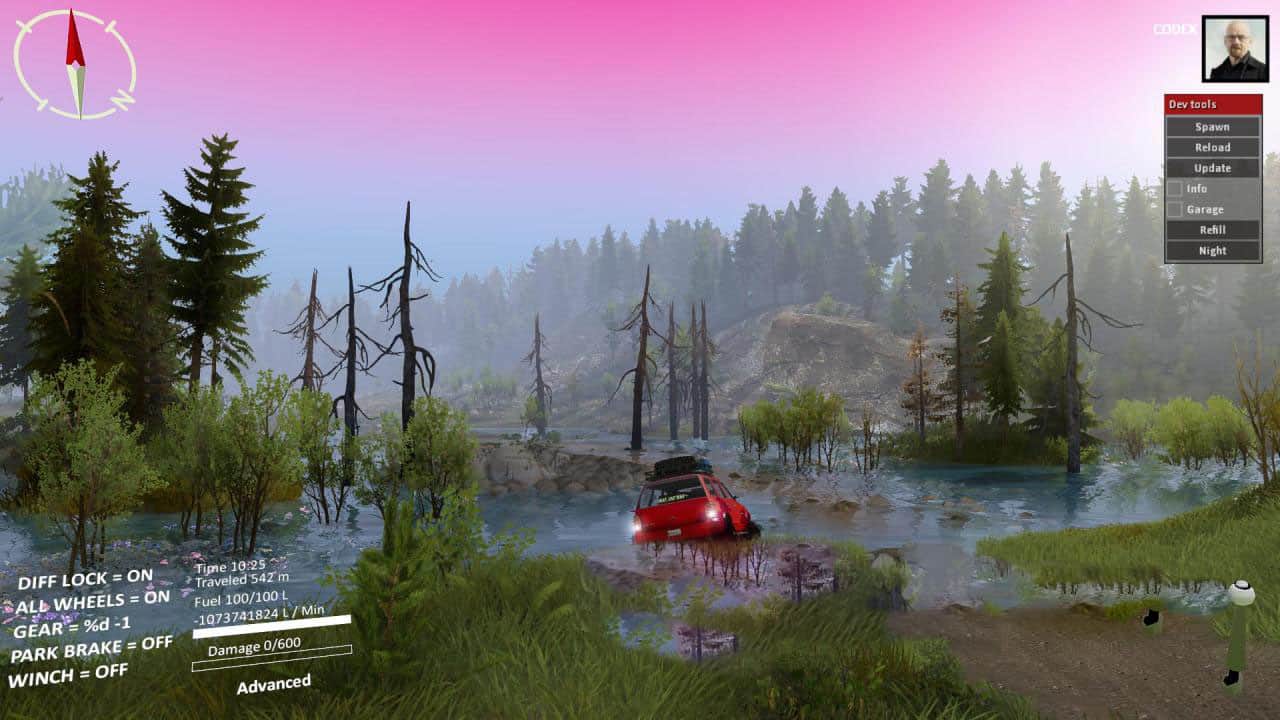 Spintires - Colored Skies 2 Prim Add-on Transylvanian Vacation V1.0