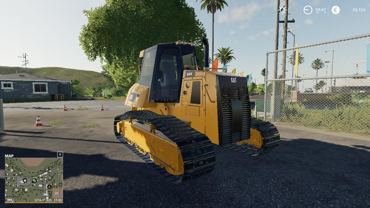 FS19 - Caterpillar D6K Winch Dozer V1.0