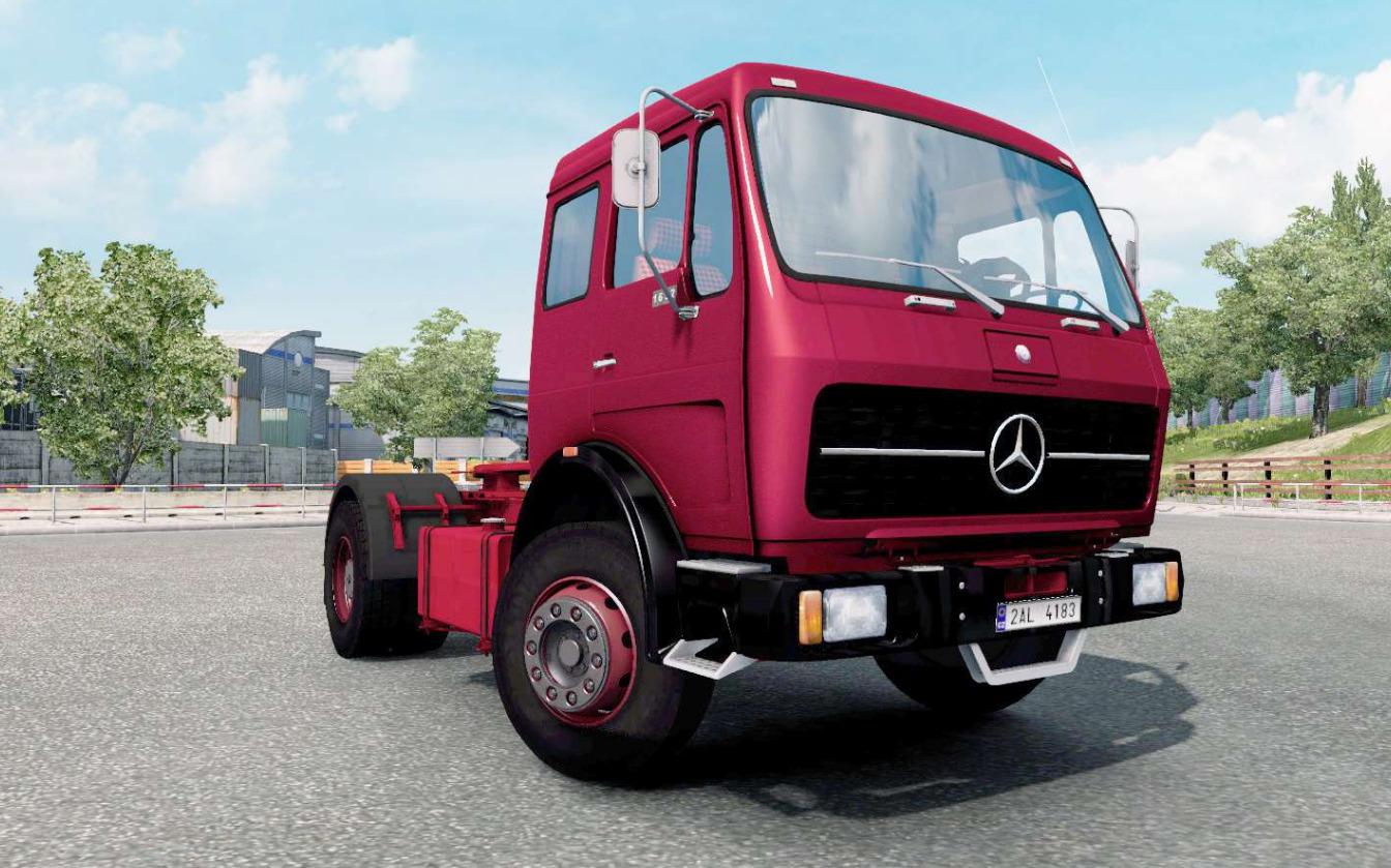 ETS2 - Mercedes-Benz NG 1632 Truck V1.0 (1.36.x)