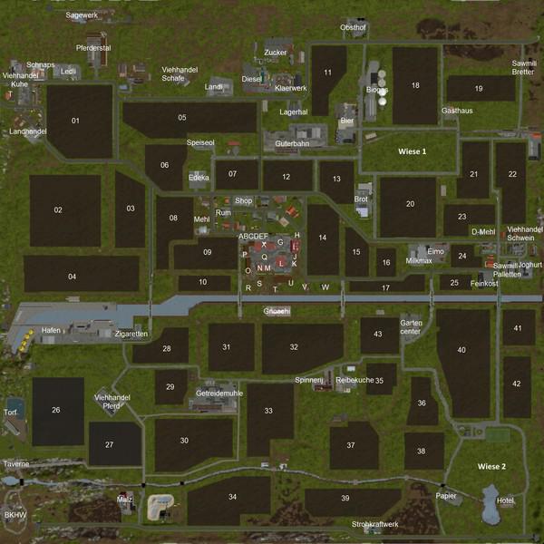 FS19 - AutoDrive Courses for Sudhemmern V1.0