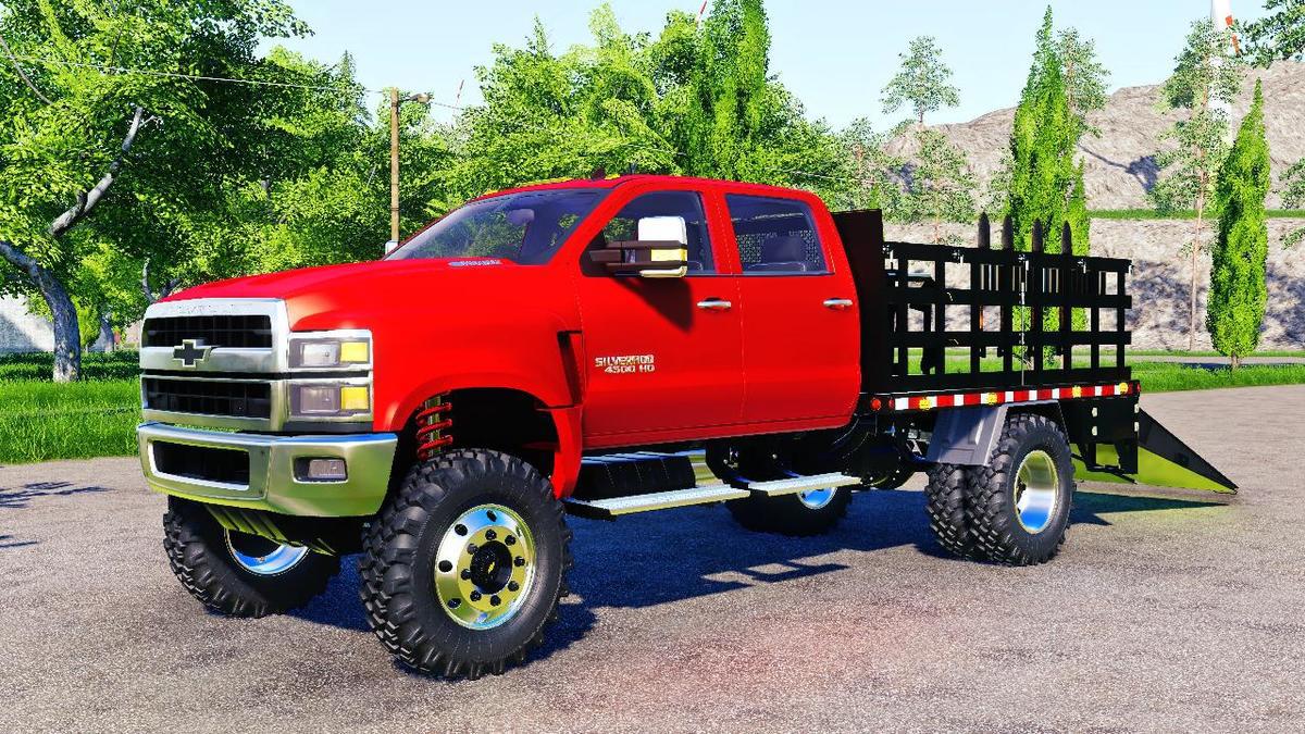 FS19 - Chevrolet Silverado 4500 HD Stake Truck V1