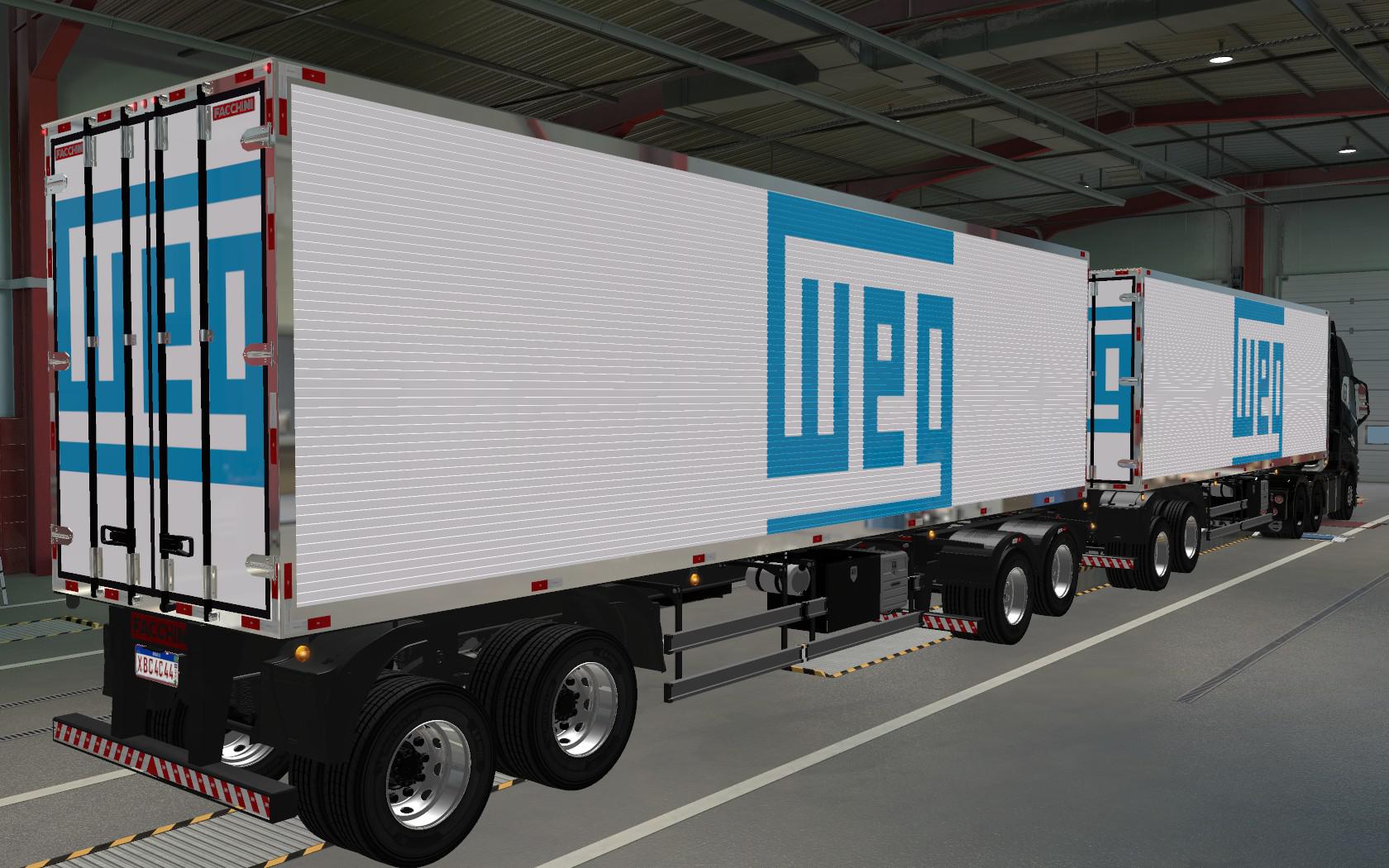 ETS2 - Bau E Camara Fria By Am29 Weg Skin (1.37.x)