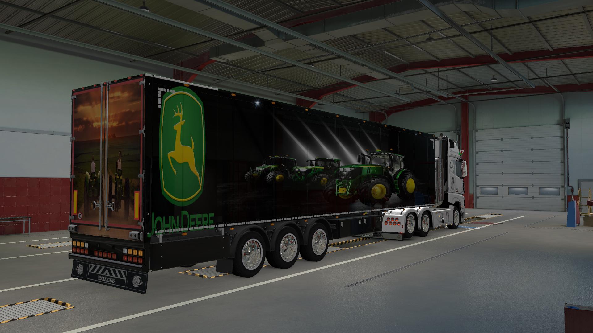 ETS2 - John Deere Skin V1.0 (1.40.x)