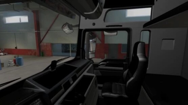 ETS2 - Man TGX Black Interior (1.41.x)