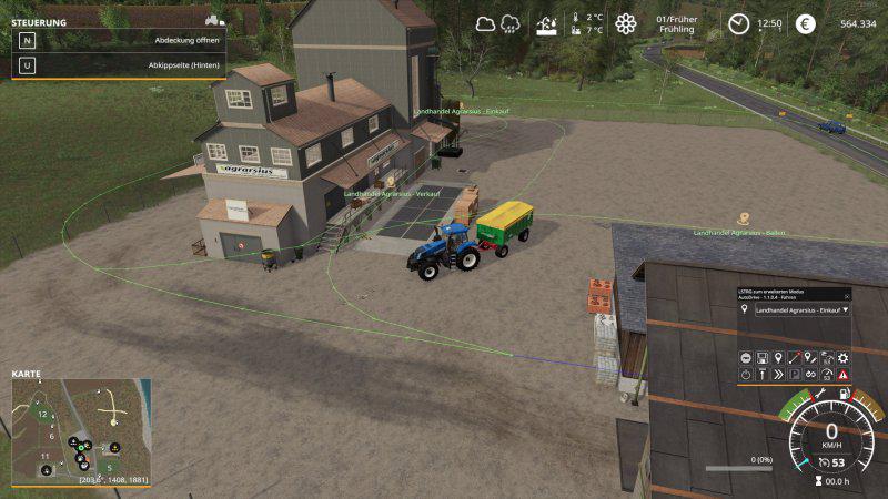 FS19 - Holzer Map - AutoDrive Kurs V1.0.1