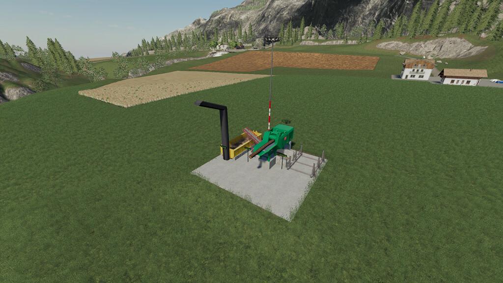 FS19 - Stationary Wood Chipper V1.0.0.1
