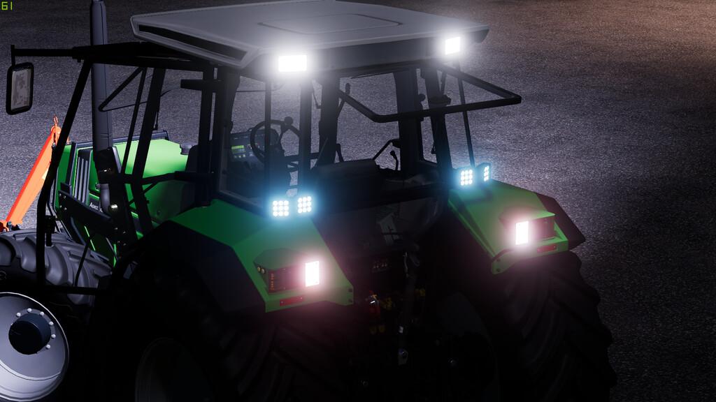 FS19 - Led Head Light (Prefab) V1.0