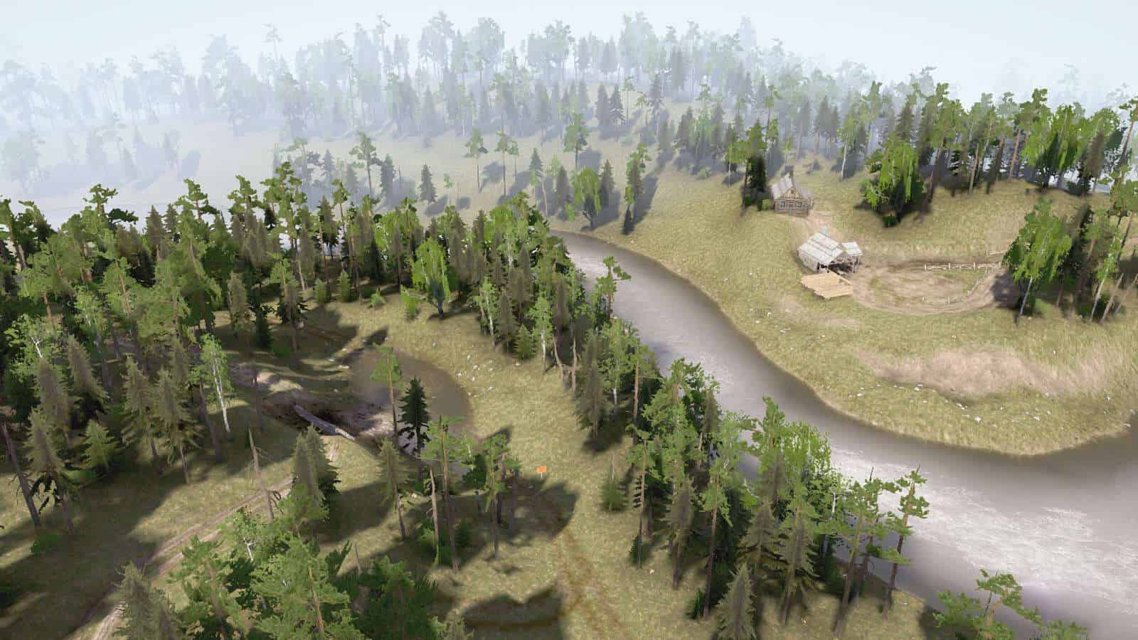 Spintires:Mudrunner - El Valle Del Filon Map
