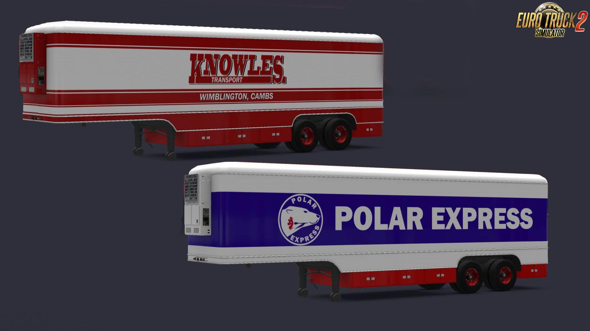 ETS2 - Trailer Kassbohrer v1.15 for Volvo F88 by XBS (1.35.X)