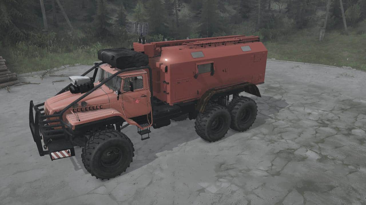 Spintires:Mudrunner - Ural Polar Explorer Pack V21.03.20