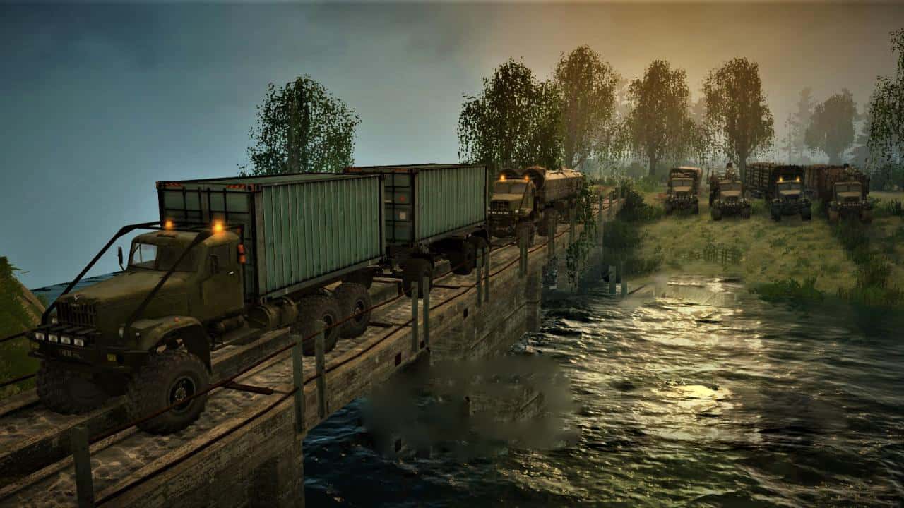 Spintires:Mudrunner - Kraz 255, 256, 260 Truck Default + V1.0