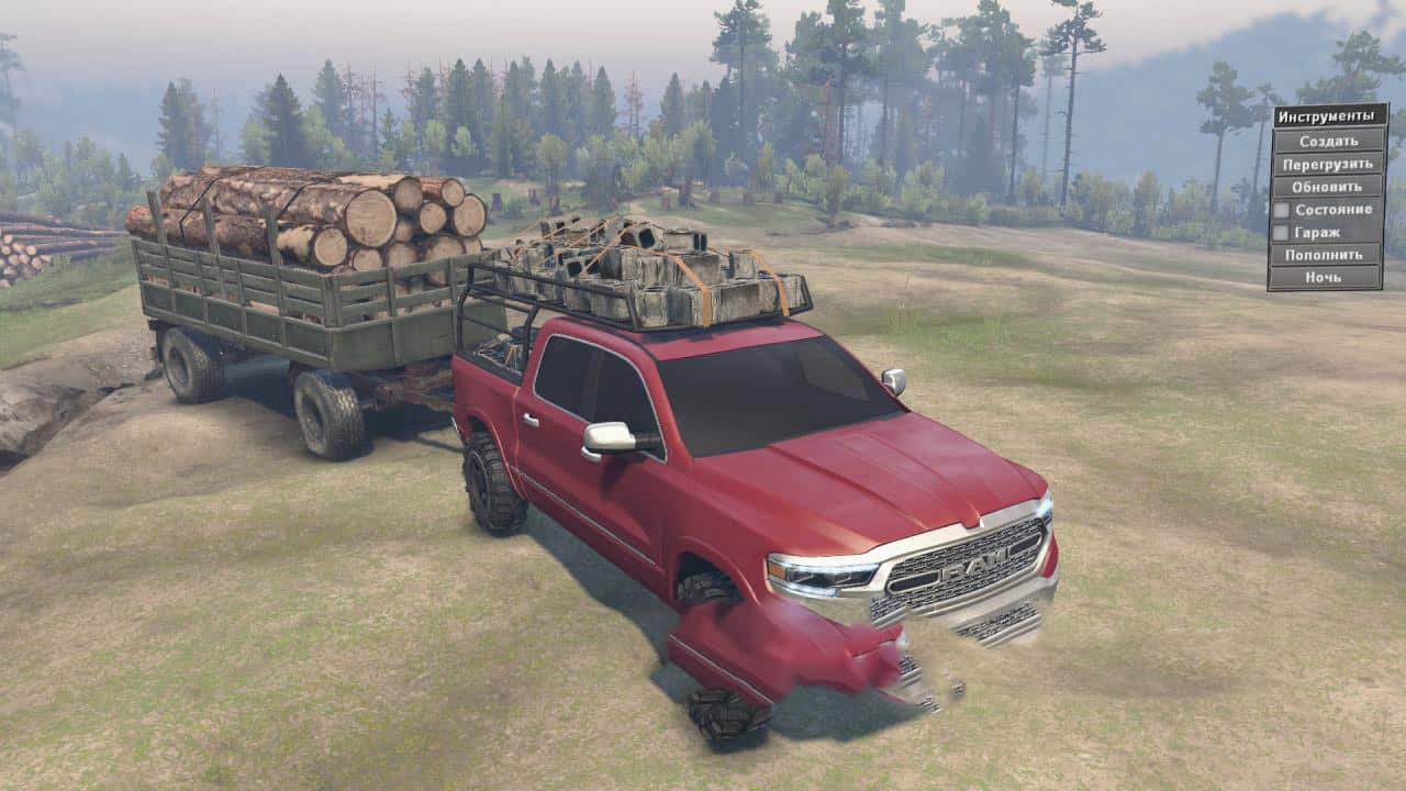 Spintires - Dodge Ram 1500 2019 V1