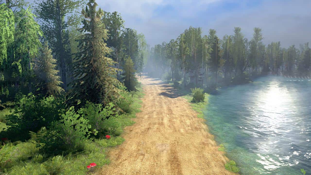 Spintires:Mudrunner - Walking 2 Map V1.0