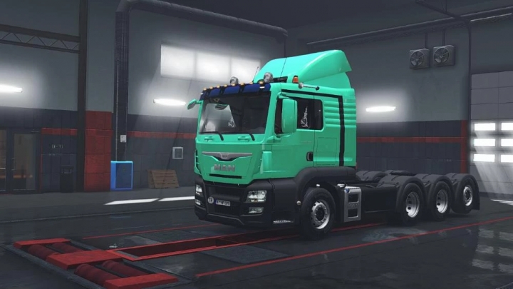 ETS2 - Man Tgs Euro 6 Truck V1.2 (1.40.x)