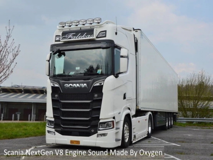 ETS2 - Scania NextGen V8 Engine Sound V1.0 (1.40.x)