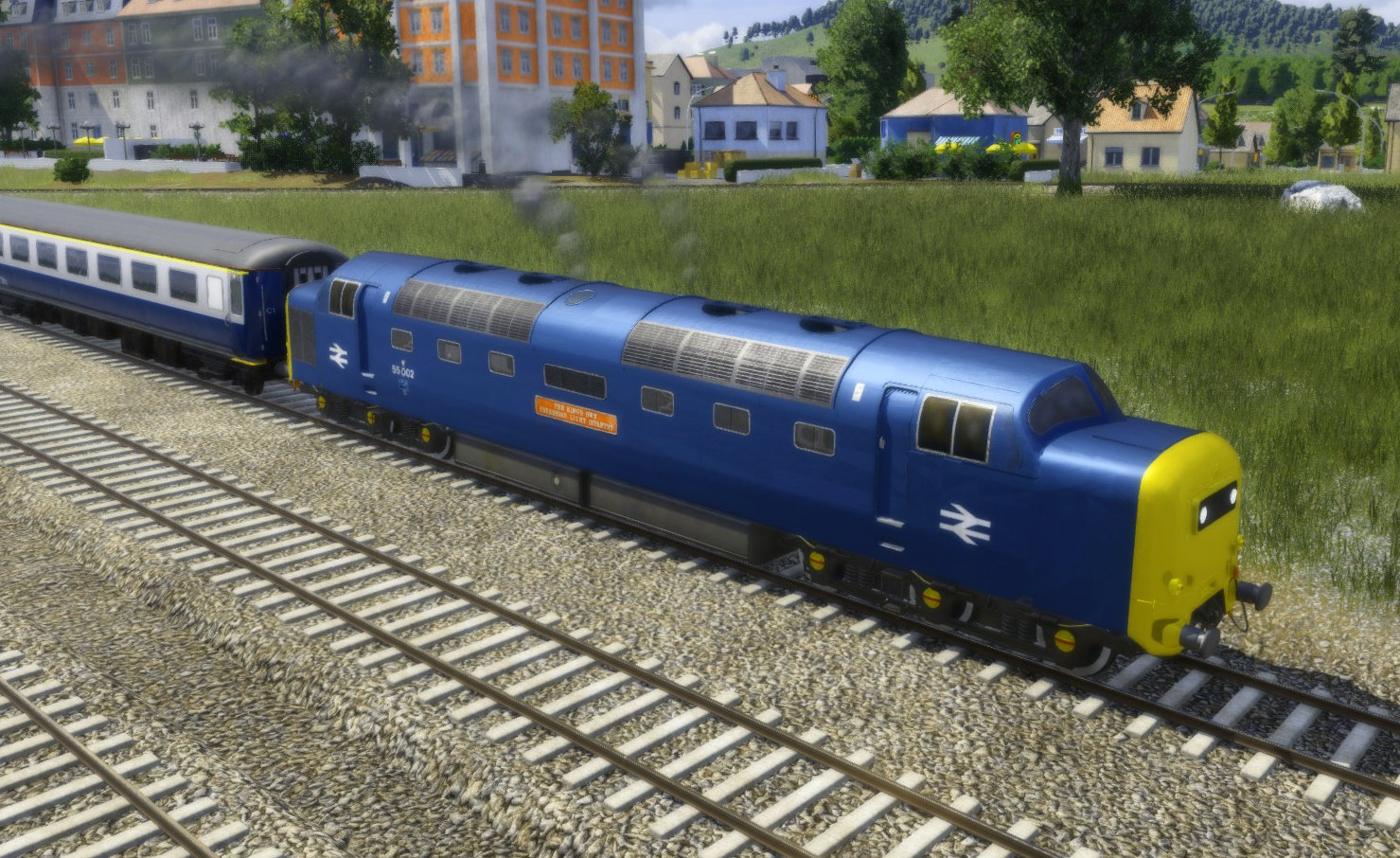 Transport Fever 2 - Class 55 BR "Deltic"