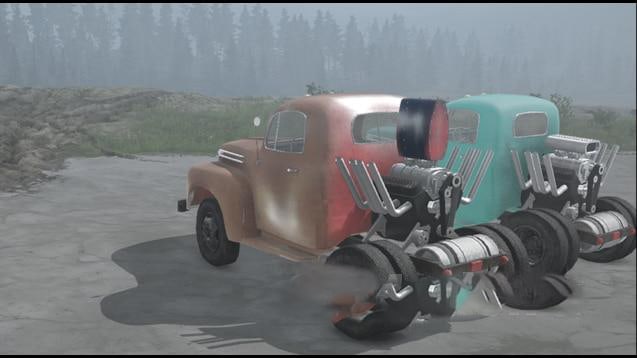 Spintires:Mudrunner - Stubby Bob 1950 Ford V1