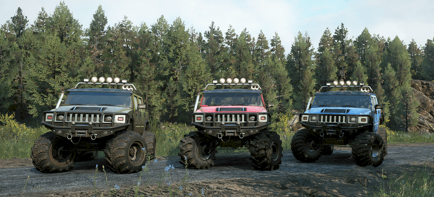 SnowRunner - Hummer H2 Mud Modification V1.0.2