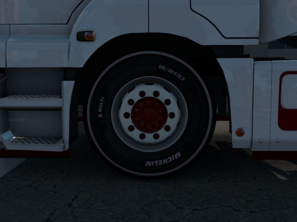 ETS2 - Written Tire Cheek Mod (1.39.x)