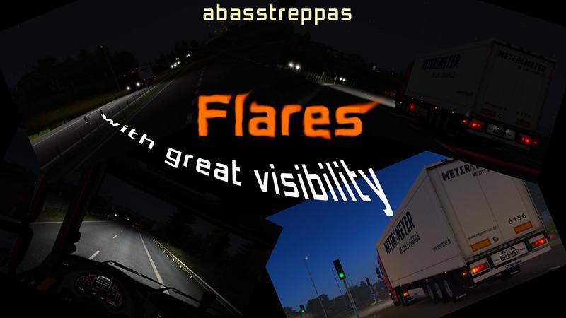 ETS2 - Abasstreppas Flare Pack V1.4.1 (1.37.x)
