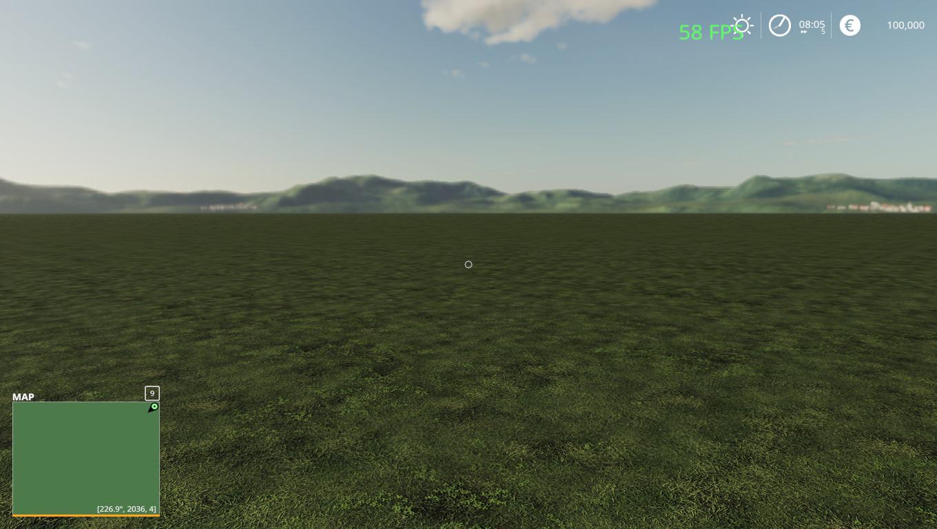 FS19 - Mod Map Template
