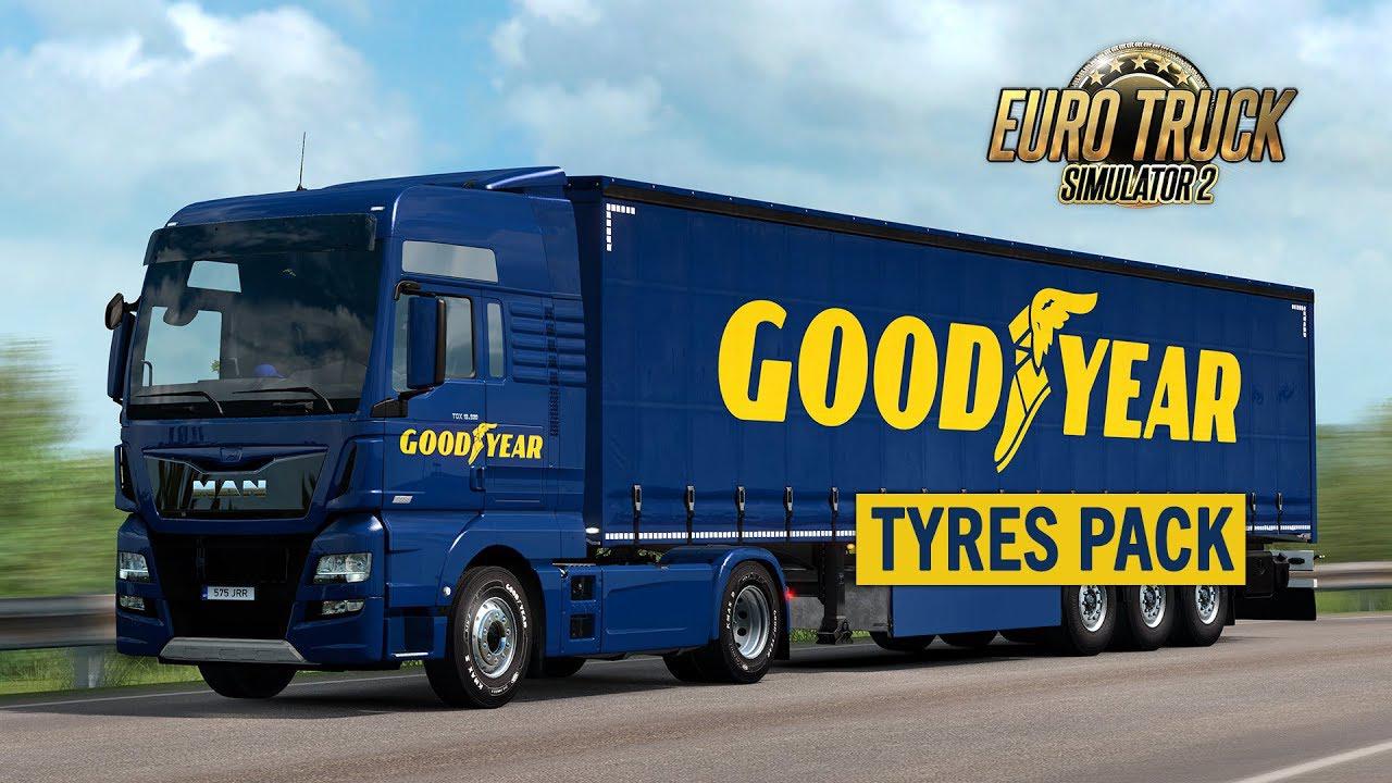 ETS2 - Goodyear Tyres Pack (1.37.x)