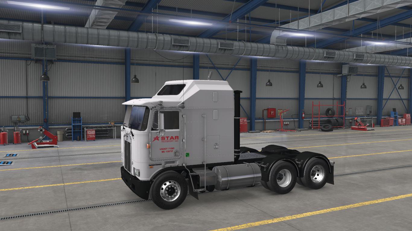 ATS - Star Transport Inc. Skin for Overfloaters Kenworth K100E (1.38.x)
