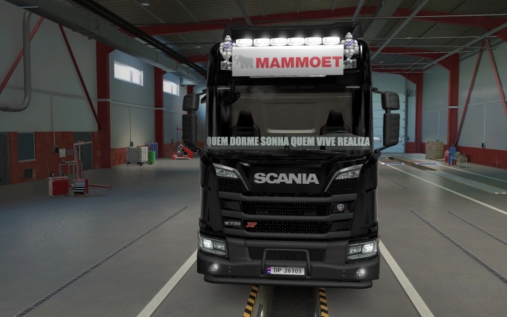 ETS2 - Big Lightbox Scania R And S 2016 Mammoet (1.40.x)