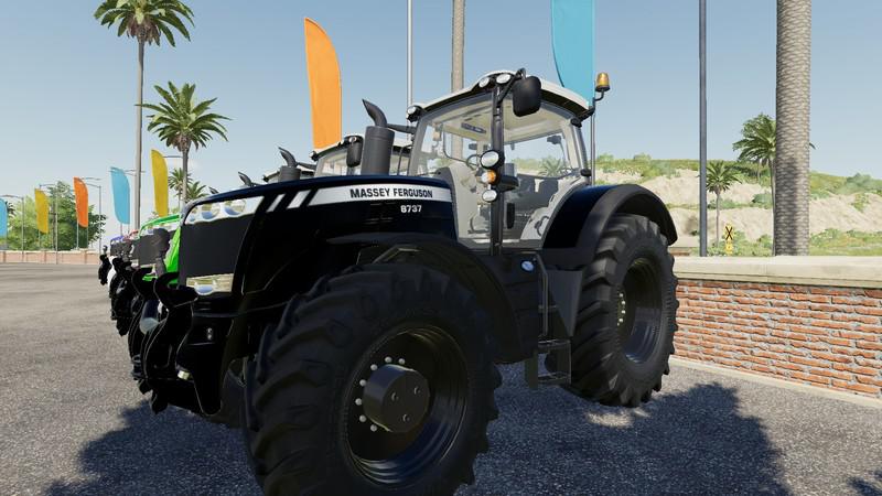 FS19 - Massey Ferguson 8700 Tuning Tractor V1.0