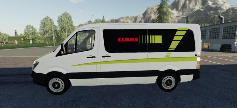 FS19 - Mercedes Sprinter Claas Service V1.5