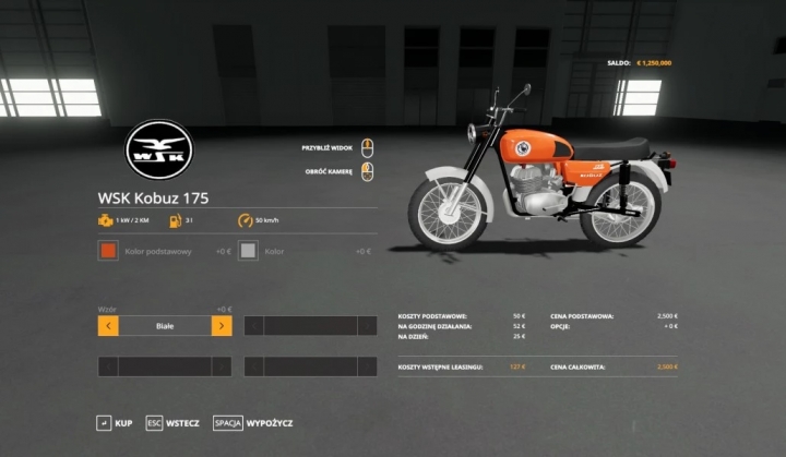 FS19 - WSK 175 Kobuz V1.0